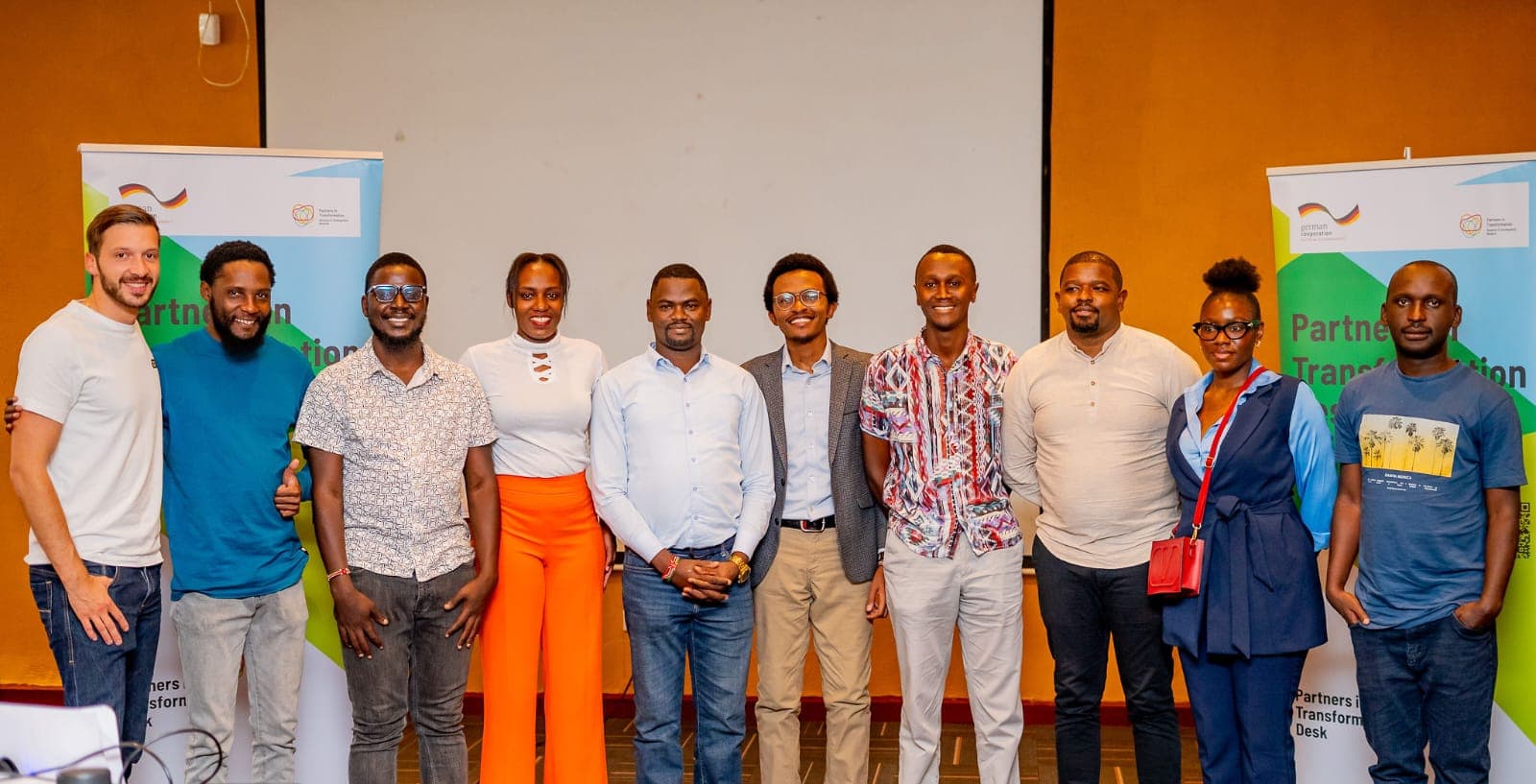 The REVLOG team at the Lab of Tomorrow 29 Sprint in Nairobi